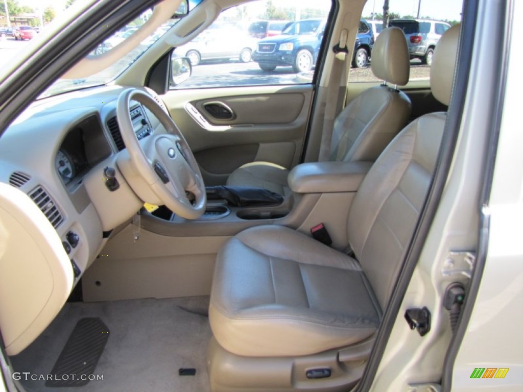 Medium/Dark Pebble Beige Interior 2005 Ford Escape Limited Photo #57014651