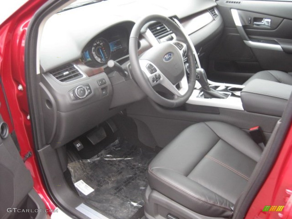Charcoal Black Interior 2012 Ford Edge Limited Photo #57014663
