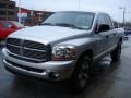 2006 Bright Silver Metallic Dodge Ram 1500 SLT Quad Cab 4x4  photo #4