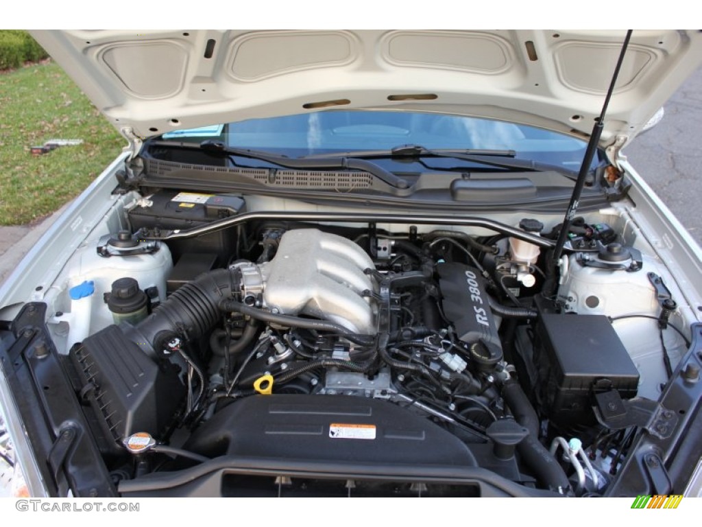 2011 Hyundai Genesis Coupe 3.8 Grand Touring 3.8 Liter DOHC 24-Valve CVVT V6 Engine Photo #57015596