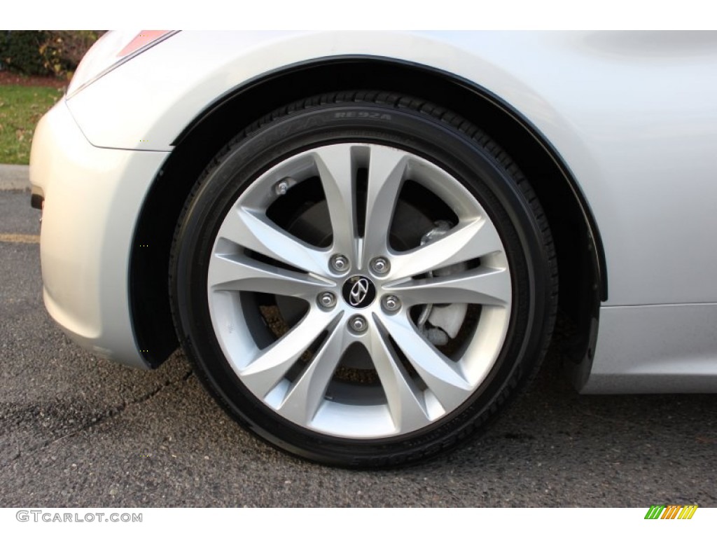 2011 Hyundai Genesis Coupe 3.8 Grand Touring Wheel Photo #57015752