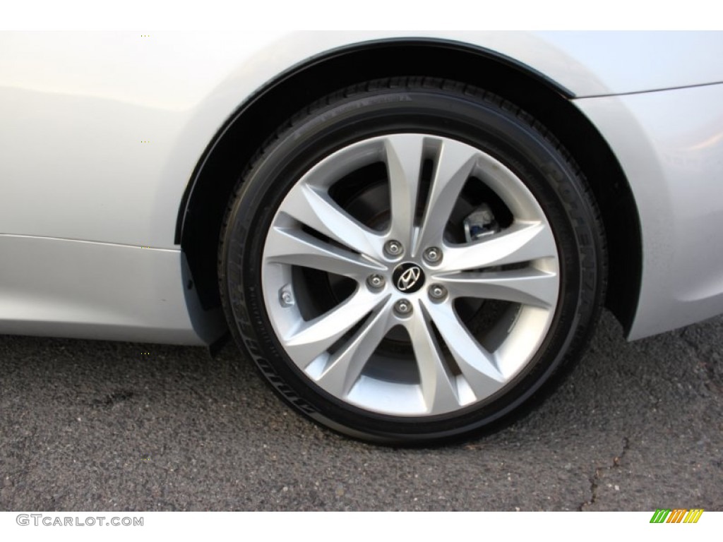 2011 Hyundai Genesis Coupe 3.8 Grand Touring Wheel Photo #57015761