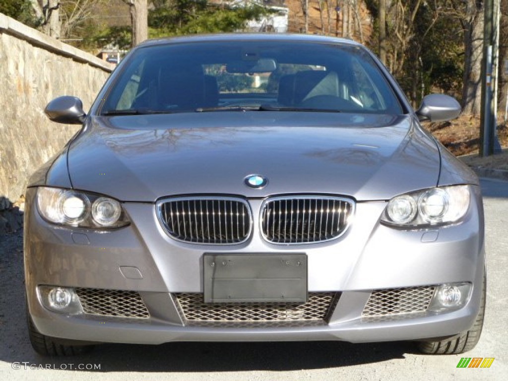 2007 3 Series 335i Convertible - Space Gray Metallic / Black photo #15