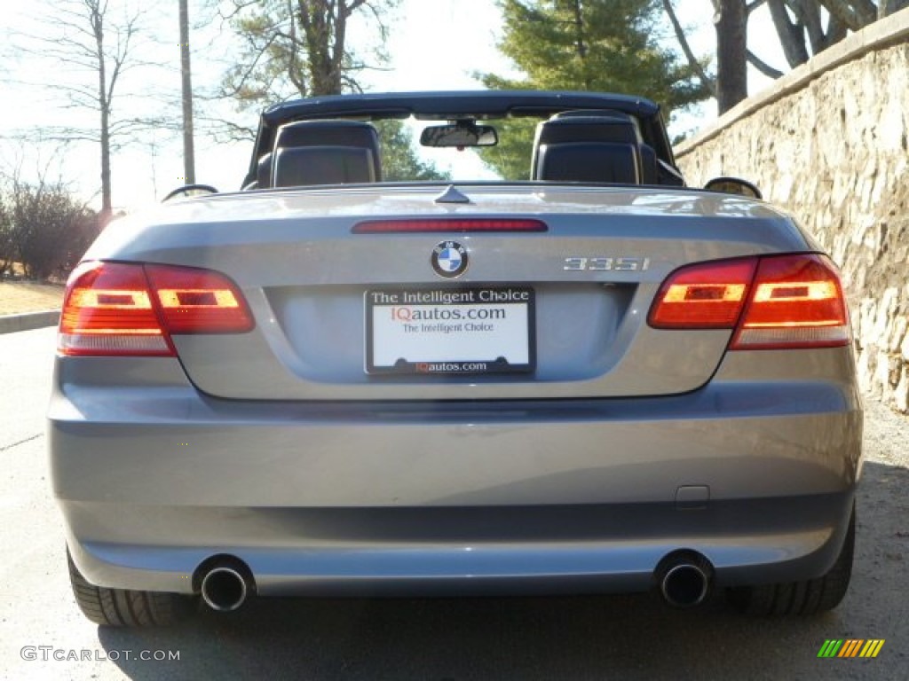 2007 3 Series 335i Convertible - Space Gray Metallic / Black photo #22