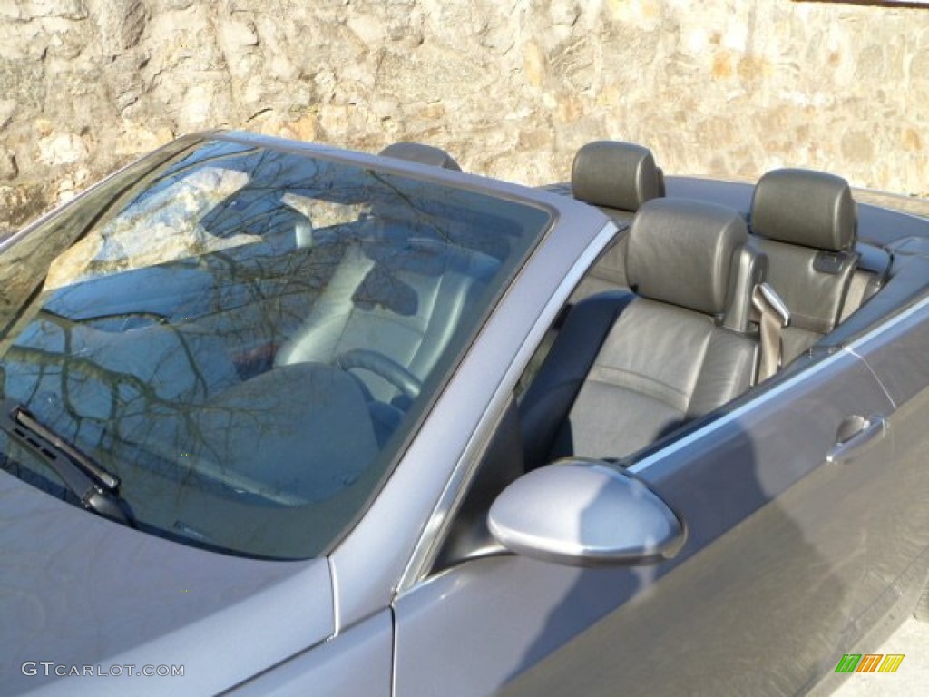 2007 3 Series 335i Convertible - Space Gray Metallic / Black photo #25