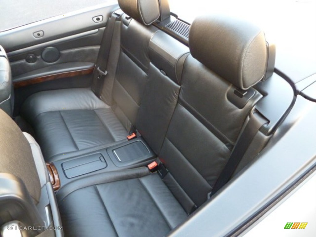 2007 3 Series 335i Convertible - Space Gray Metallic / Black photo #27
