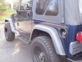 2000 Patriot Blue Pearl Jeep Wrangler Sport 4x4  photo #60