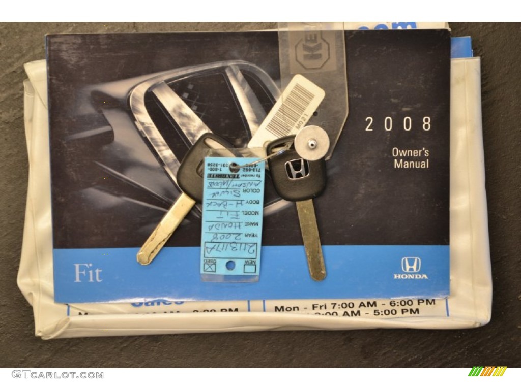 2008 Honda Fit Hatchback Keys Photos