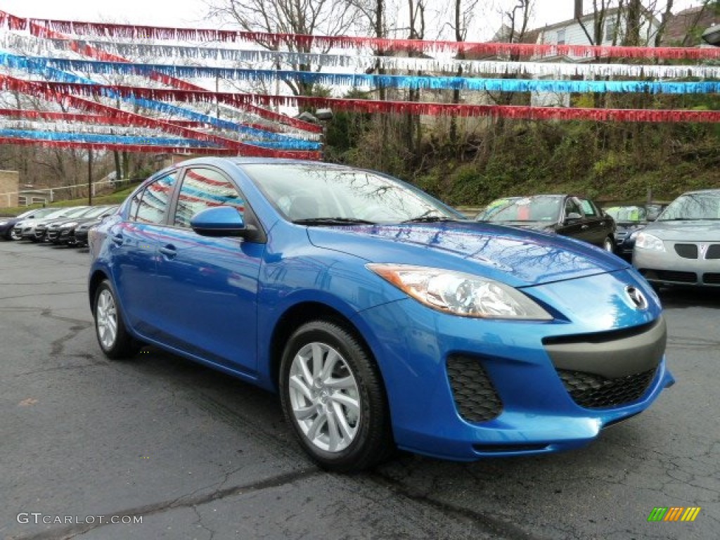 Sky Blue Mica 2012 Mazda MAZDA3 i Touring 4 Door Exterior Photo #57018077