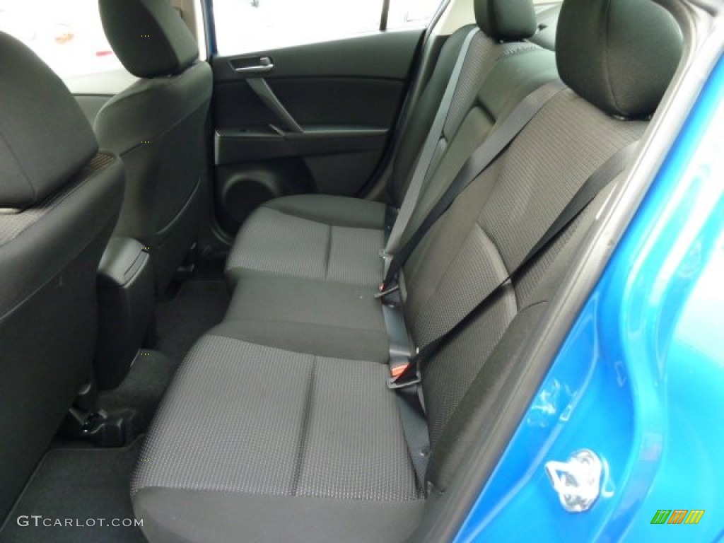 Black Interior 2012 Mazda MAZDA3 i Touring 4 Door Photo #57018114