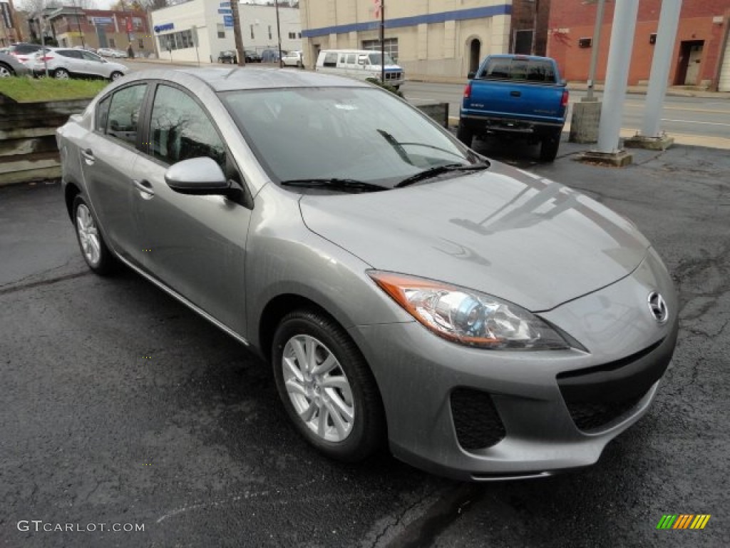 Liquid Silver Metallic 2012 Mazda MAZDA3 i Touring 4 Door Exterior Photo #57018272