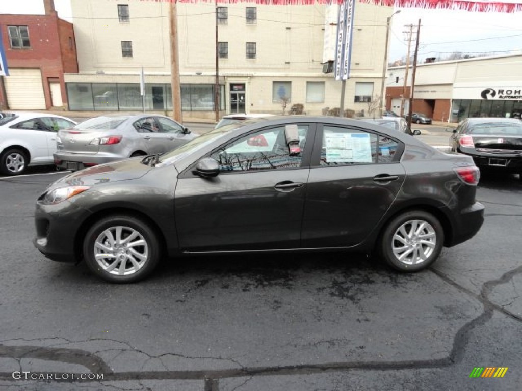 Graphite Mica 2012 Mazda MAZDA3 i Touring 4 Door Exterior Photo #57018587