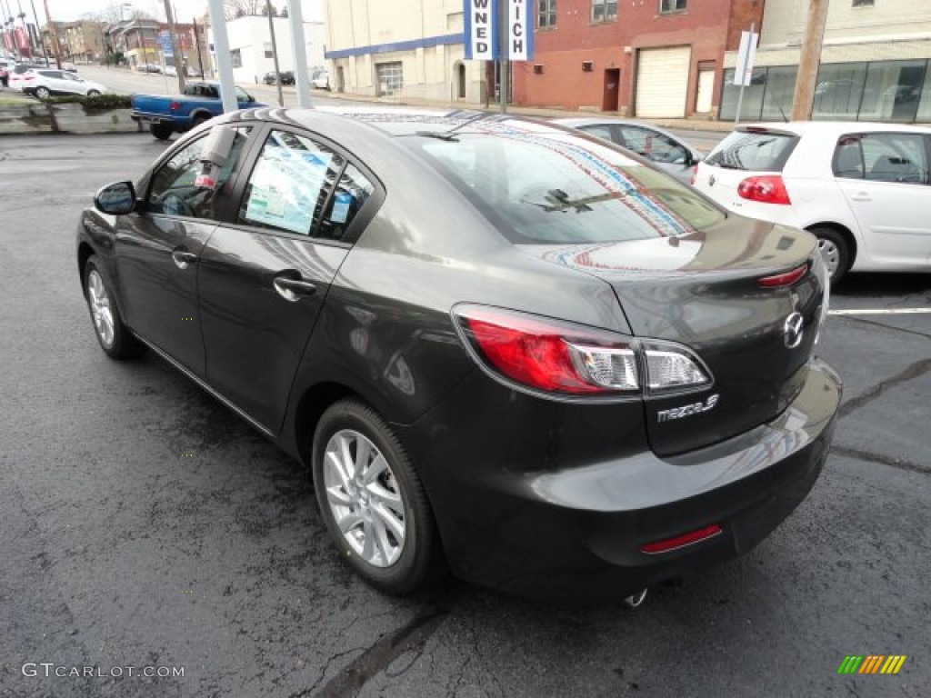Graphite Mica 2012 Mazda MAZDA3 i Touring 4 Door Exterior Photo #57018596