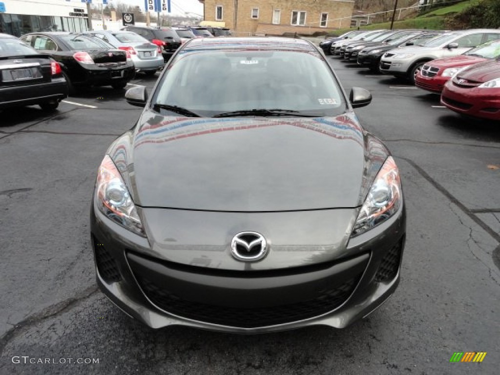 Graphite Mica 2012 Mazda MAZDA3 i Touring 4 Door Exterior Photo #57018641
