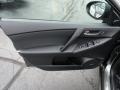 Black 2012 Mazda MAZDA3 i Touring 4 Door Door Panel