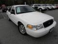 Vibrant White 2008 Ford Crown Victoria LX