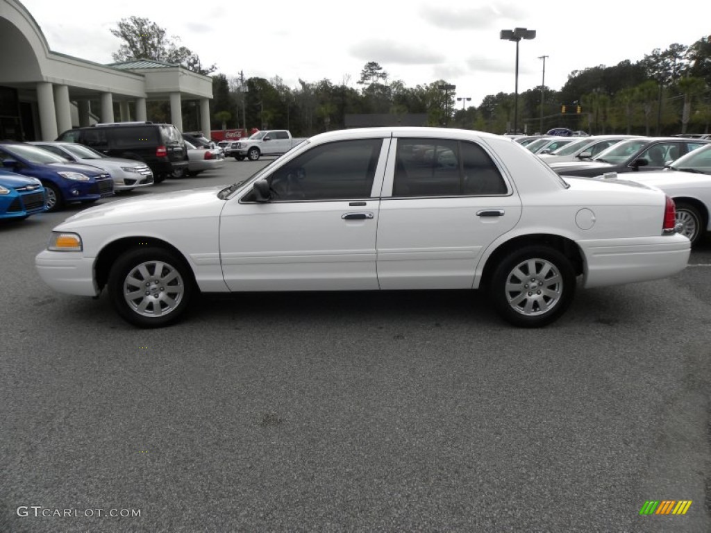 Vibrant White 2008 Ford Crown Victoria LX Exterior Photo #57018758