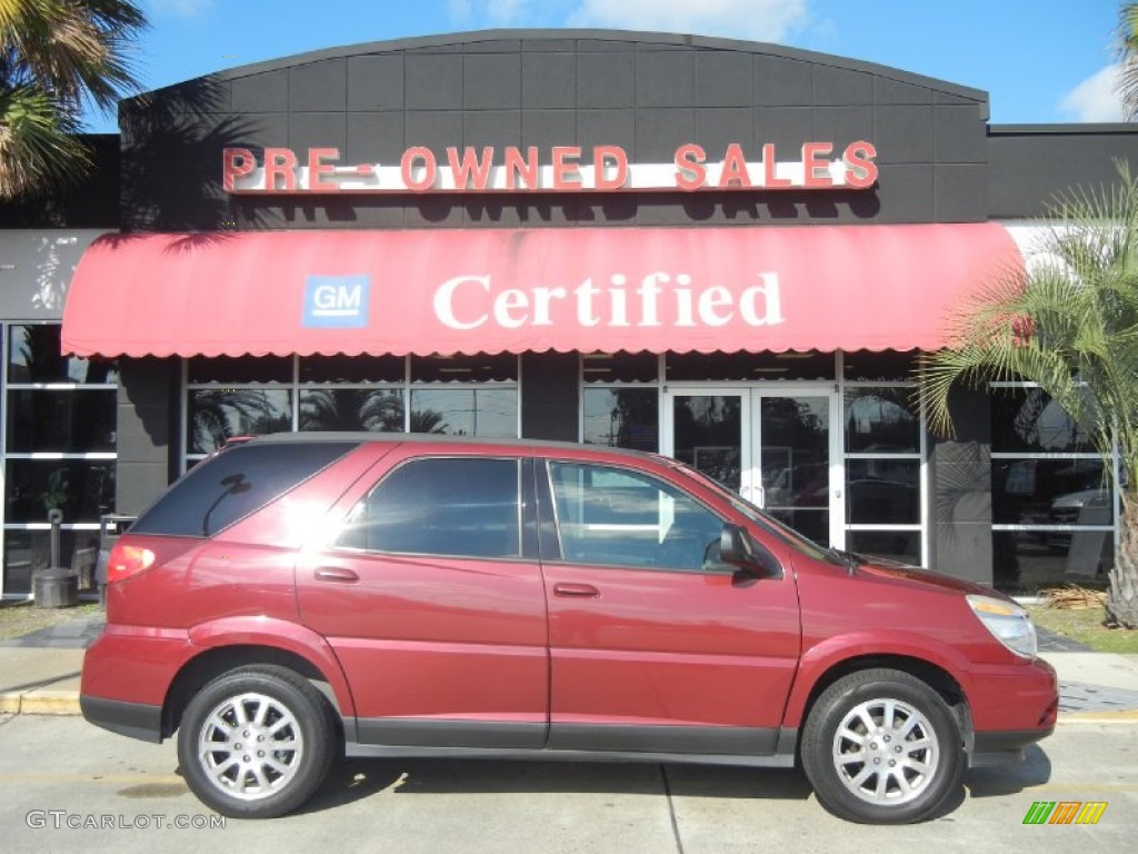 Cardinal Red Metallic Buick Rendezvous