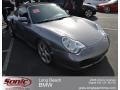 2004 Seal Grey Metallic Porsche 911 Turbo Cabriolet  photo #6