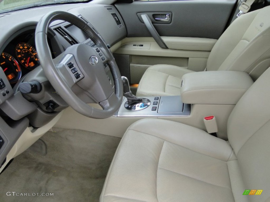2007 FX 35 AWD - Sapphire Blue Metallic / Wheat photo #12