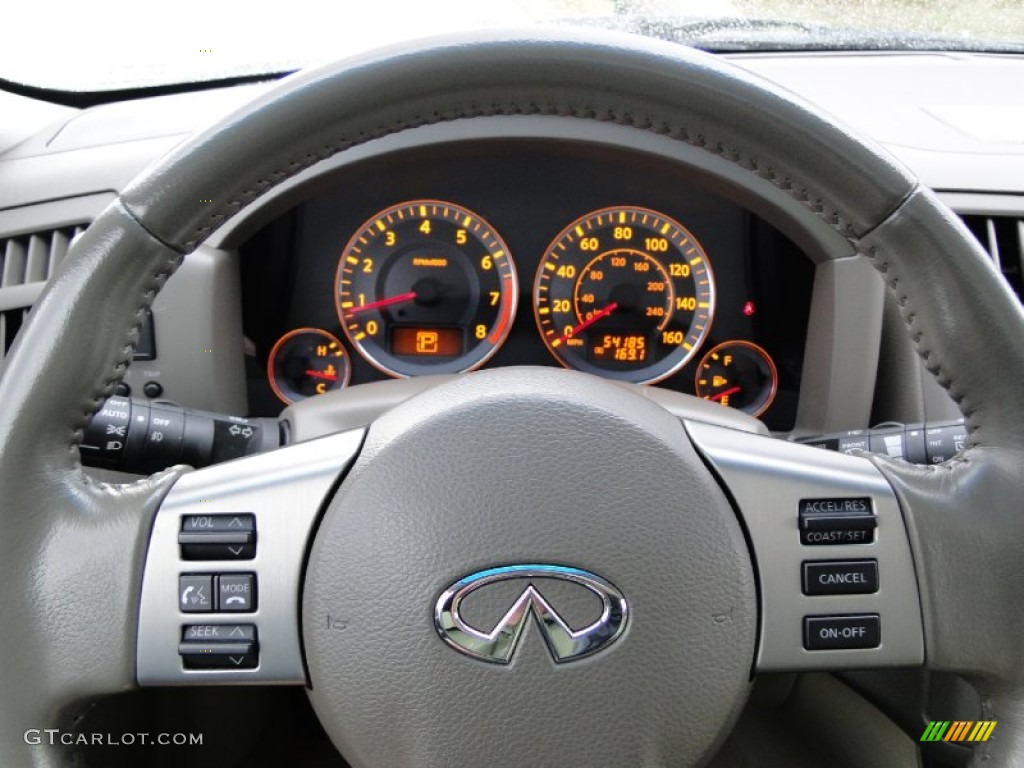 2007 FX 35 AWD - Sapphire Blue Metallic / Wheat photo #15