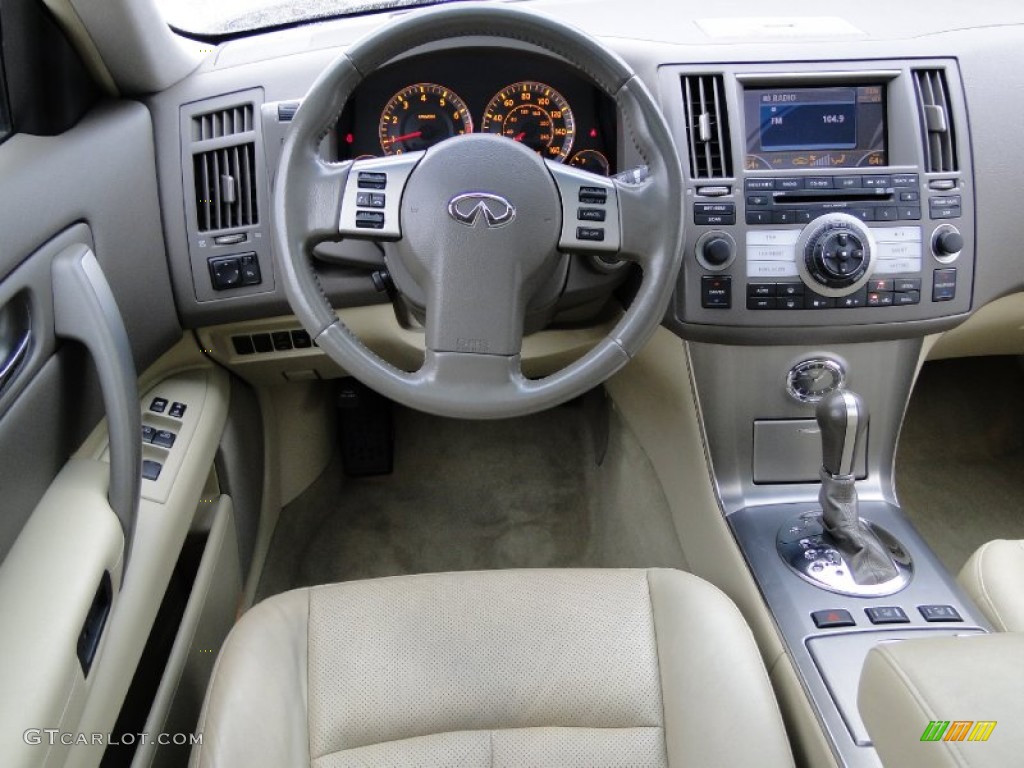 2007 FX 35 AWD - Sapphire Blue Metallic / Wheat photo #18