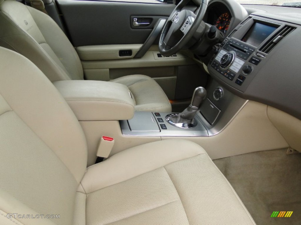 2007 FX 35 AWD - Sapphire Blue Metallic / Wheat photo #23