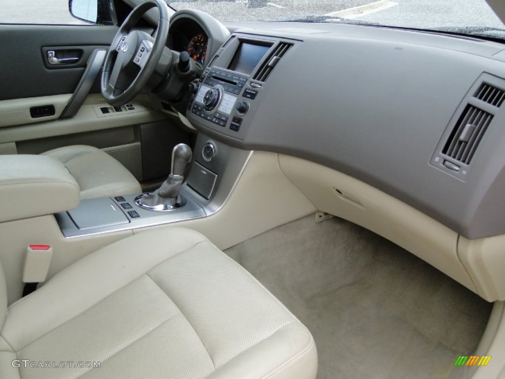 2007 FX 35 AWD - Sapphire Blue Metallic / Wheat photo #24