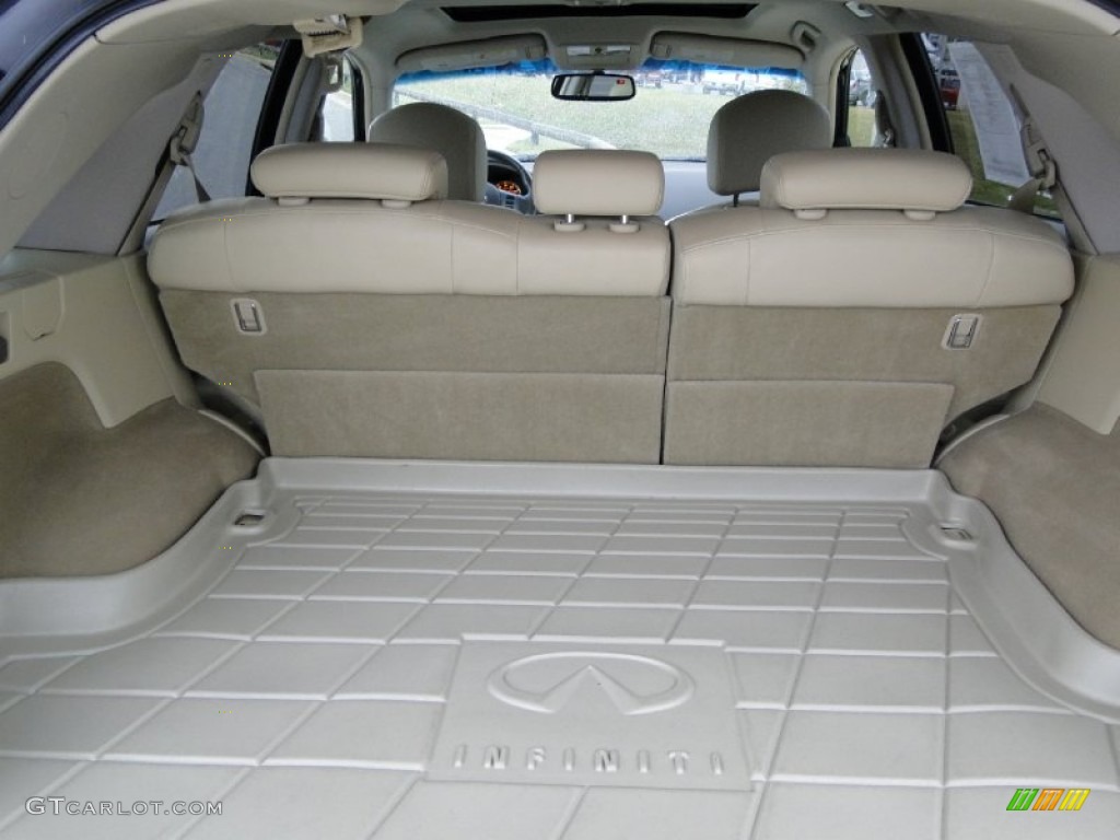 2007 FX 35 AWD - Sapphire Blue Metallic / Wheat photo #31