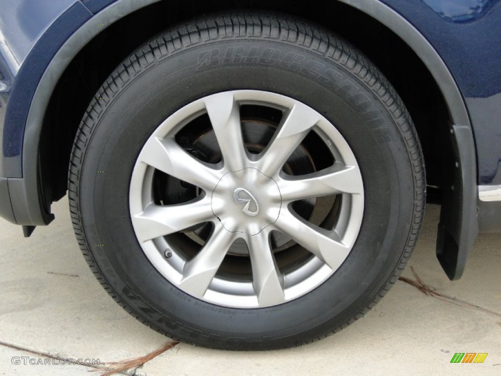 2007 FX 35 AWD - Sapphire Blue Metallic / Wheat photo #34