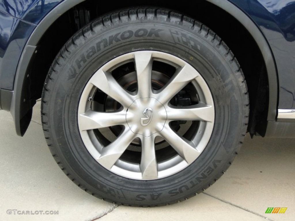 2007 FX 35 AWD - Sapphire Blue Metallic / Wheat photo #36