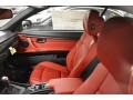 Coral Red/Black Interior Photo for 2012 BMW 3 Series #57020873