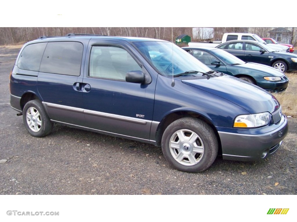 True Blue Metallic 2002 Mercury Villager Sport Exterior Photo #57020971
