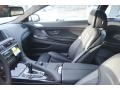 Black Nappa Leather Interior Photo for 2012 BMW 6 Series #57021139