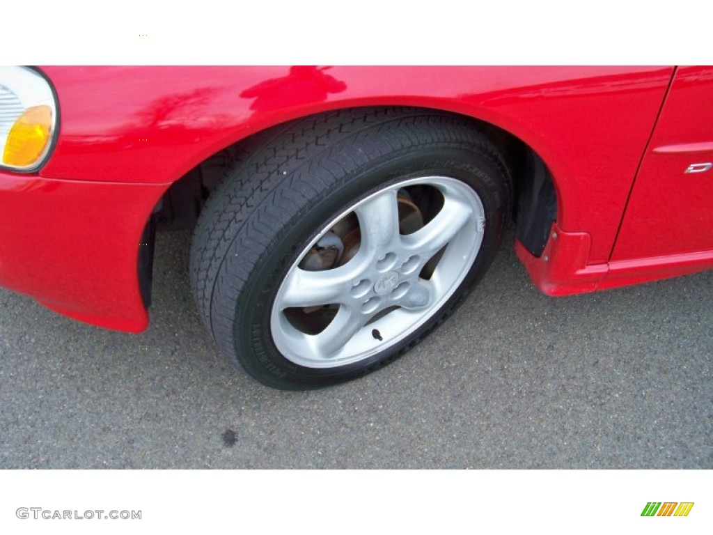 2001 Stratus R/T Coupe - Indy Red / Black/Light Gray photo #10