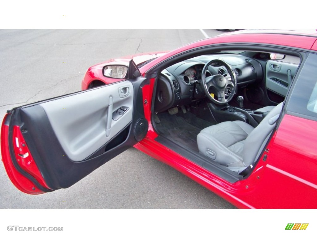 2001 Stratus R/T Coupe - Indy Red / Black/Light Gray photo #11