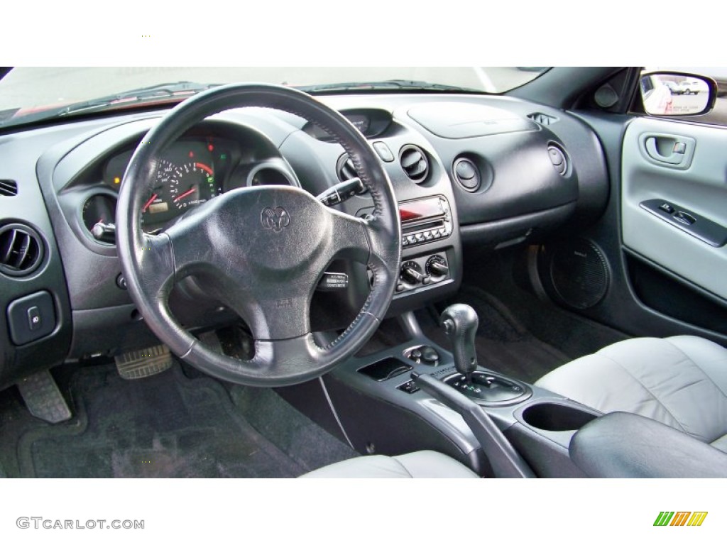 2001 Dodge Stratus R/T Coupe Black/Light Gray Dashboard Photo #57021290