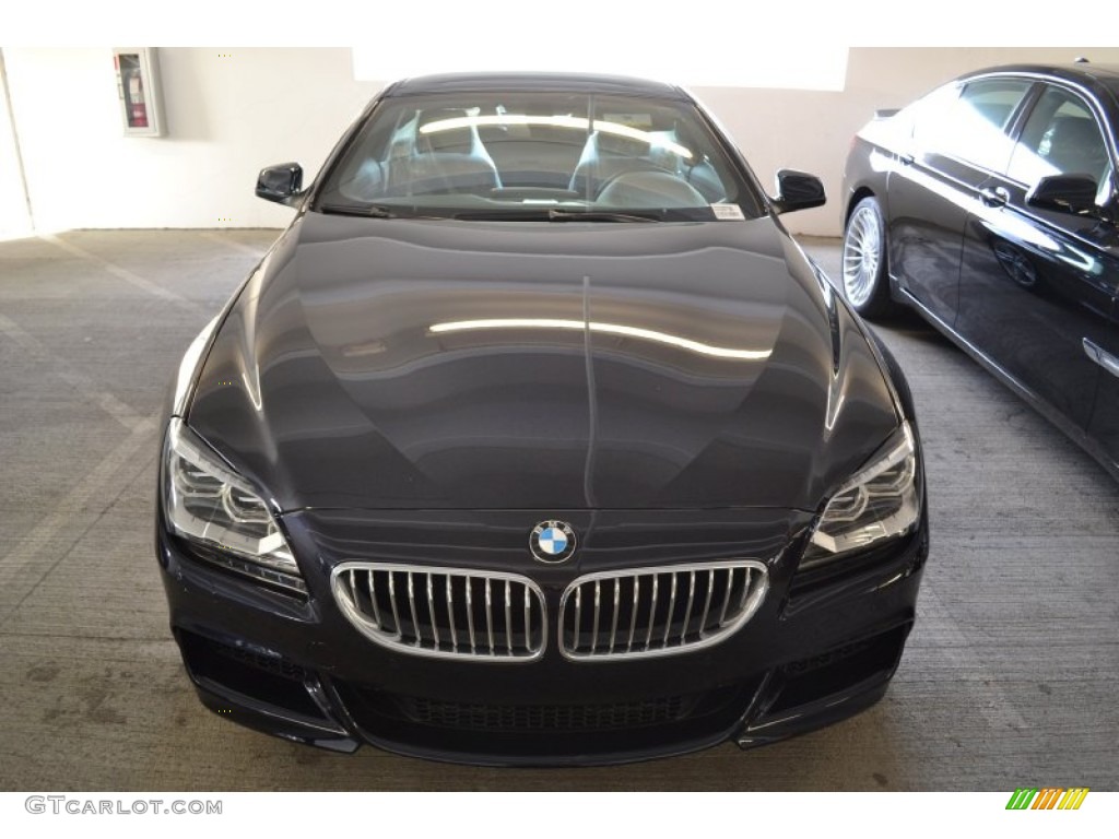 Carbon Black Metallic 2012 BMW 6 Series 650i Coupe Exterior Photo #57021336
