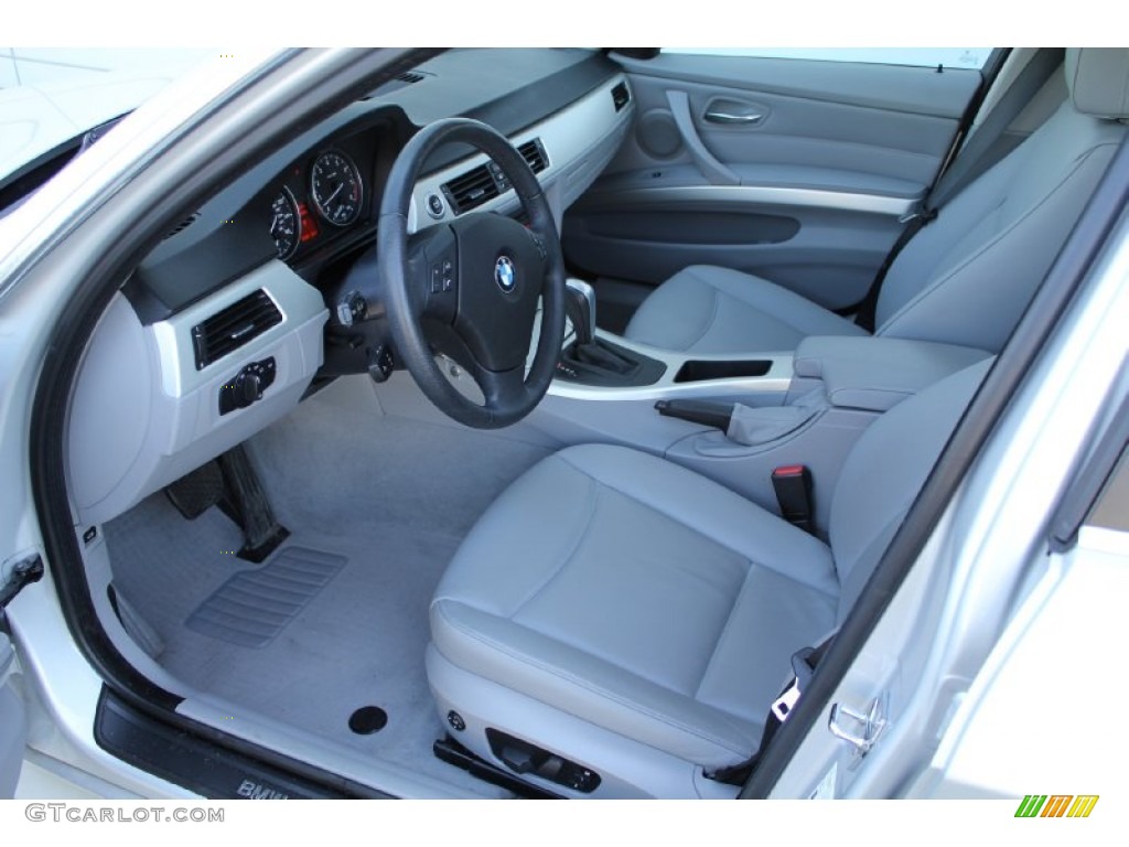 2008 3 Series 335xi Sedan - Titanium Silver Metallic / Gray photo #9