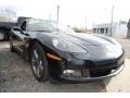 2008 Black Chevrolet Corvette Coupe  photo #3