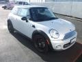 White Silver Metallic 2011 Mini Cooper Hardtop Exterior