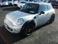 2011 White Silver Metallic Mini Cooper Hardtop  photo #3