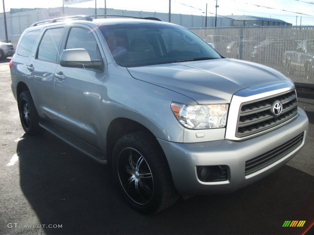 2009 Sequoia SR5 4x4 - Silver Sky Metallic / Graphite Gray photo #1