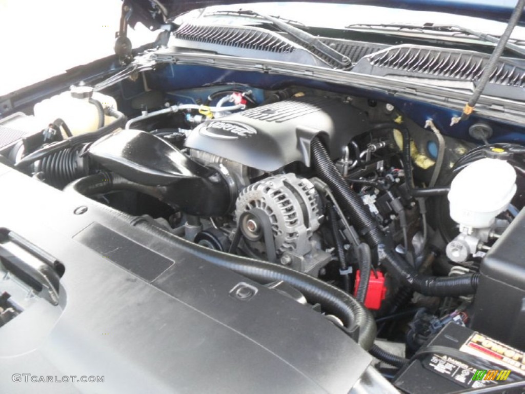 2006 Chevrolet Silverado 1500 LT Crew Cab 4x4 5.3 Liter OHV 16-Valve Vortec V8 Engine Photo #57023153