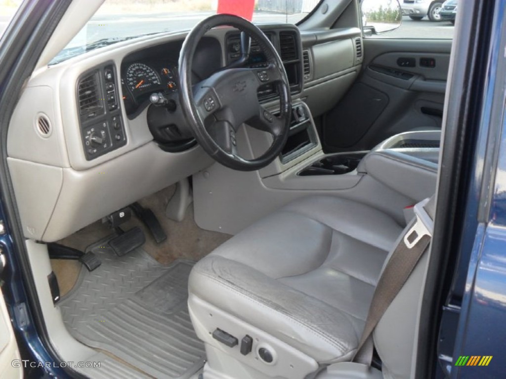Medium Gray Interior 2006 Chevrolet Silverado 1500 LT Crew Cab 4x4 Photo #57023171