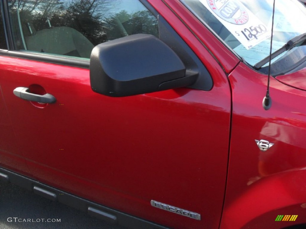 2008 Escape XLT V6 4WD - Redfire Metallic / Stone photo #21
