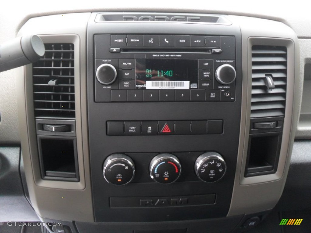 2012 Ram 1500 Express Crew Cab - Mineral Gray Metallic / Dark Slate Gray/Medium Graystone photo #10