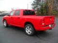 2012 Flame Red Dodge Ram 1500 Express Crew Cab 4x4  photo #2