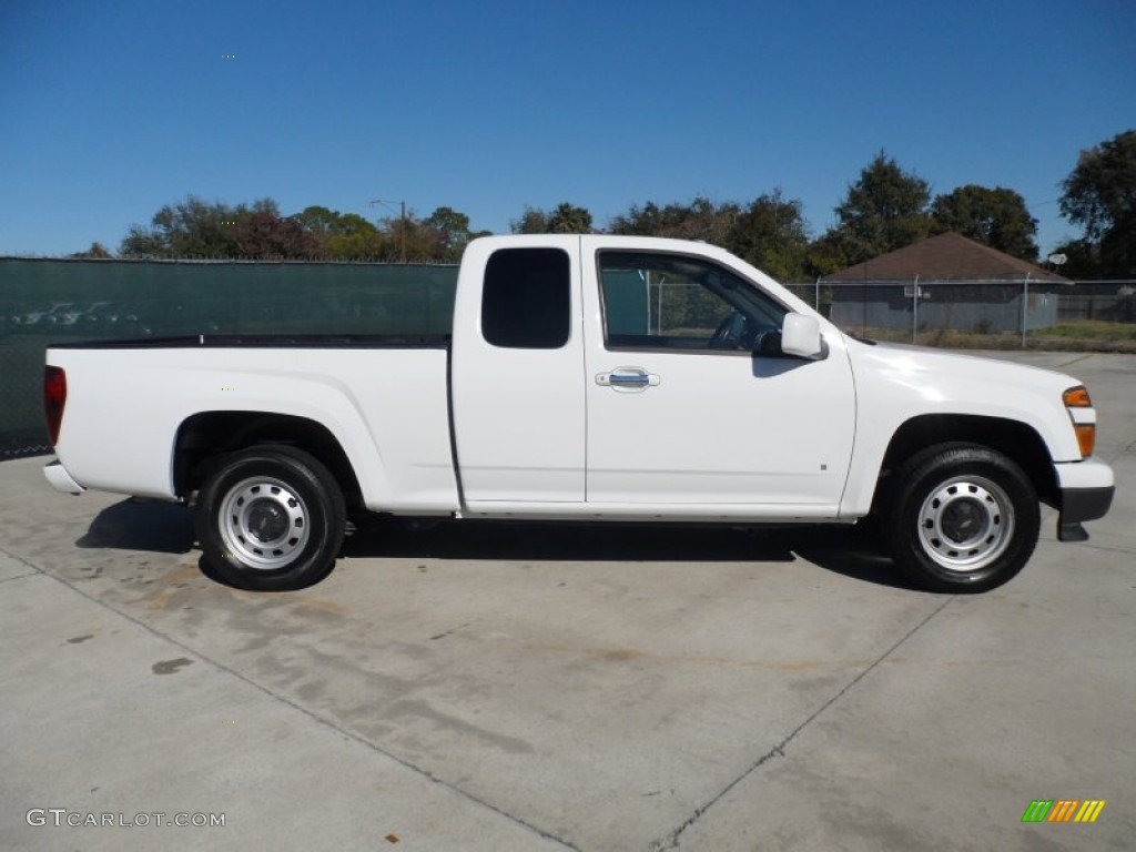 Summit White 2009 Chevrolet Colorado Extended Cab Exterior Photo #57026357
