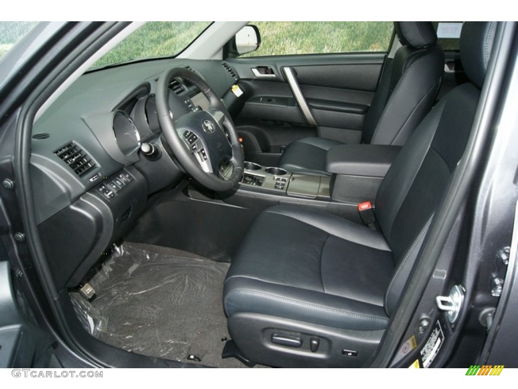 2012 Highlander SE 4WD - Magnetic Gray Metallic / Black photo #4